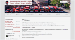 Desktop Screenshot of feuerwehr-lingen.de